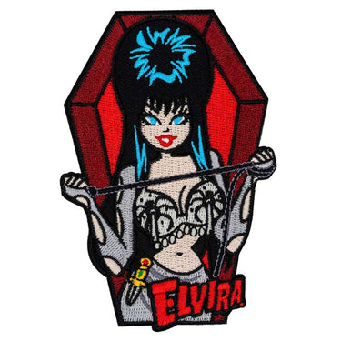 Elvira Coffin Spiders Patch - Kreepsville